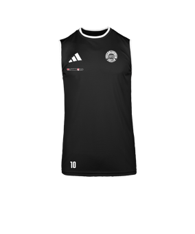 adidas Entrada 26 Sleeveless Trikot Weiß