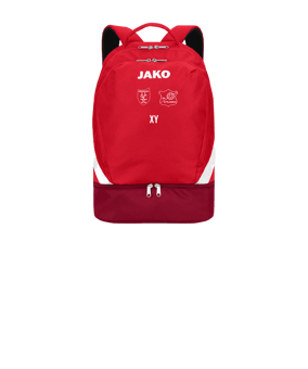 JAKO Iconic Rucksack Rot F103