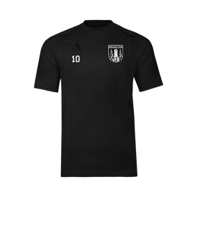 adidas Tiro Travel T-Shirt Schwarz