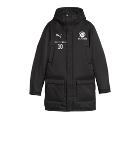 PUMA teamFINAL Winterjacke Kids Schwarz F03 