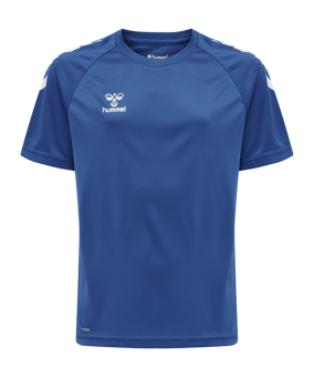 Hummel hmlCORE XK Poly T-Shirt Kids Blau F7045 - blau