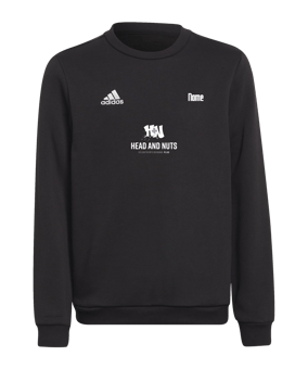 adidas Entrada 22 Sweatshirt Kids Schwarz