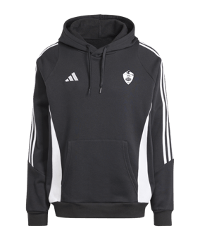 adidas Tiro 24 Hoody Schwarz Weiss