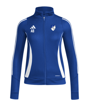 adidas Tiro 24 Trainingsjacke Damen Blau Weiss