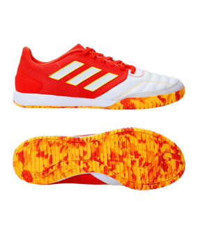 adidas Top Sala Competition IN Halle Crazyrush Orange Weiss Gelb - orange