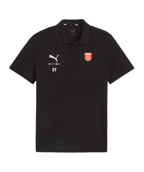 PUMA teamGOAL Casuals Poloshirt Schwarz F03