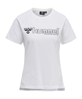 Hummel hmlNONI 2.0 T-Shirt Damen Weiss F9001 - weiss
