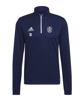 adidas Entrada 22 HalfZip Sweatshirt Blau