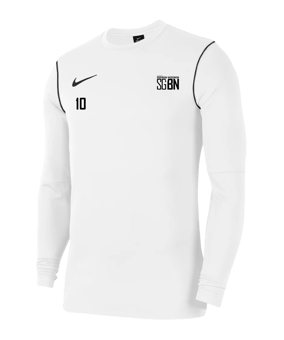Nike Park 20 Sweatshirt Kids Weiss Schwarz F100
