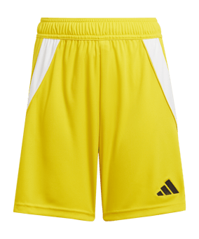 adidas Tiro 24 Short Kids Gelb Schwarz - gelb