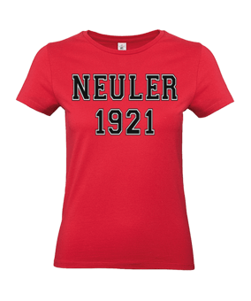 TV NEULER T-Shirt 1921 Damen (RED) - rot