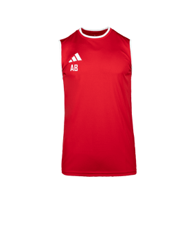 adidas Entrada 26 Sleeveless Trikot Weiß