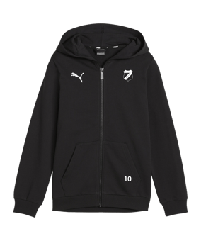 PUMA teamGOAL Casuals Kapuzenjacke Kids F03