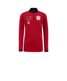 Nike Academy 25 Drill Top Sweatshirt Kids Rot F657