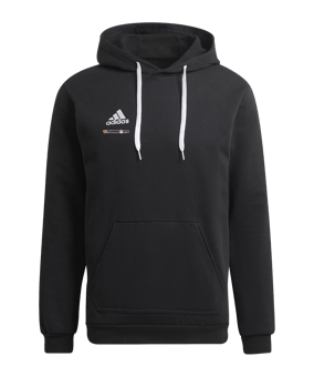 adidas Entrada 22 Hoody Schwarz