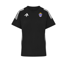 T-shirt adidas Tiro 24 femmes noir blanc 