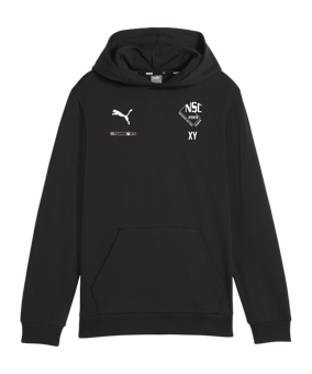 PUMA teamGOAL Casuals Hoody Kids Schwarz F03