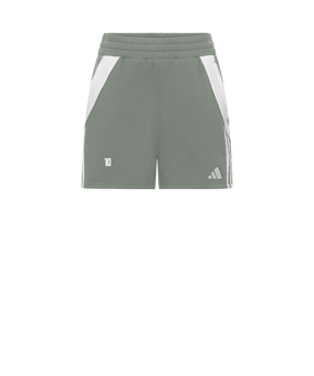 adidas Tiro 24 Short Damen Grau Weiss