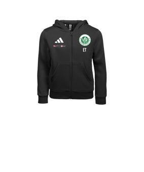 adidas Entrada 26 Kapuzenjacke Kids Schwarz