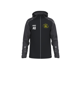 JAKO Sonic Kapuzenjacke Kids Schwarz F801