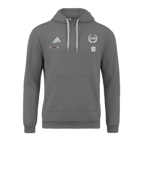 adidas Entrada 22 Hoody Grau