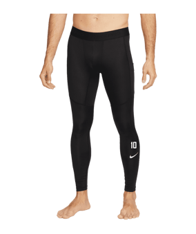 Nike Pro Training Tight Schwarz Weiss F010