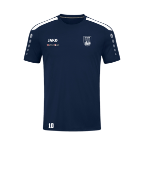 JAKO Power Trikot Blau Weiss F900