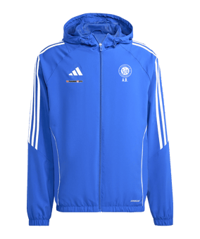 adidas Tiro 24 Windbreaker Blau