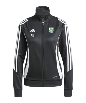adidas Tiro 24 Trainingsjacke Damen Schwarz