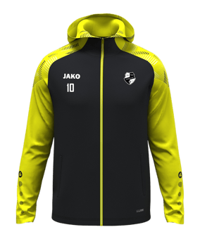 JAKO Sonic Kapuzenjacke Kids Schwarz F819