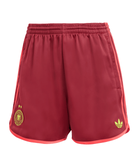 adidas Deutschland Short Damen Rot - rot