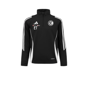 adidas Tiro 24 Trainingstop Kids Schwarz Weiss