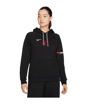 Nike Park 20 Fleece Hoody Damen Schwarz Weiss F010