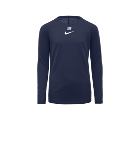 Nike Park First Layer Top langarm Kids Blau F410