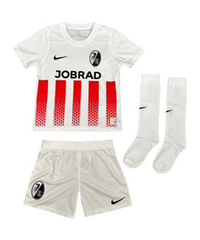Nike SC Freiburg Trikot Set Heim 2025/2026 Kids Weiß F100 - weiss