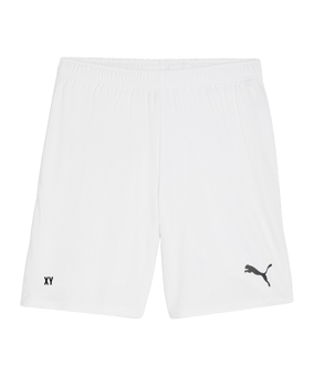 PUMA teamGOAL Short Weiss Schwarz F04