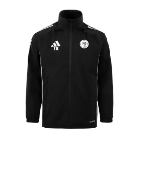 adidas Tiro 24 Regenjacke Schwarz Weiss