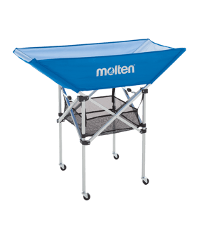 Molten Ballwagen bis 15 Bälle Sacca per palloni Blu - blu