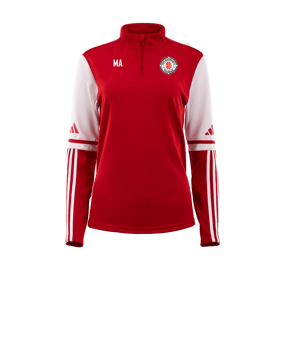 adidas Squadra 25 HalfZip Sweatshirt Damen Rot