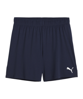 PUMA teamGOAL Short Damen Blau Weiss F06 - blau