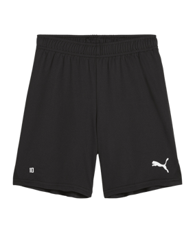 PUMA teamGOAL Short Kids Schwarz F03