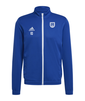adidas Entrada 22 TK Trainingsjacke Blau Weiss