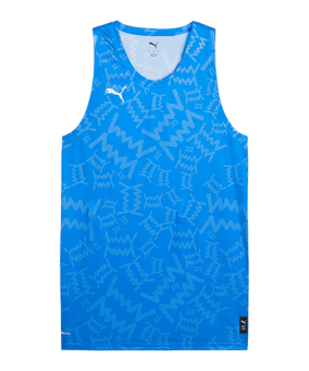 PUMA Teamjaws Graphic Trikot Blau F07 - blau