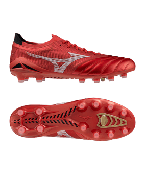 Mizuno Morelia Neo Beta Japan FG Ruby Red 40th Anniversary Rot F60 - rot