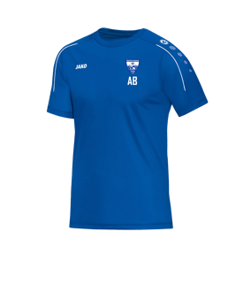 JAKO Classico T-Shirt Blau Weiss F04