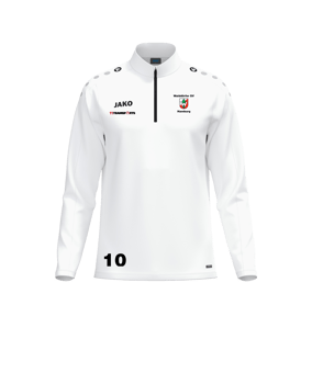 JAKO One Zip Top Weiß F0