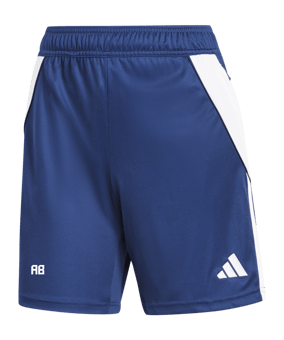 adidas Tiro 24 Training Short Damen Blau Weiss