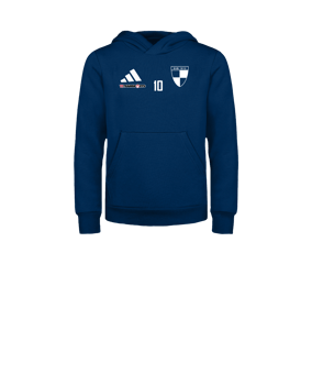 adidas Entrada 26 Hoody Kids Blau