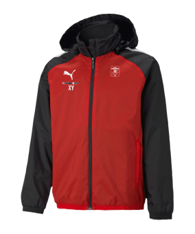 PUMA teamLIGA Allwetterjacke Rot F01