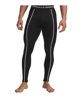 Under Armour Cold Weather Grid Leggings Schwarz F001 - schwarz